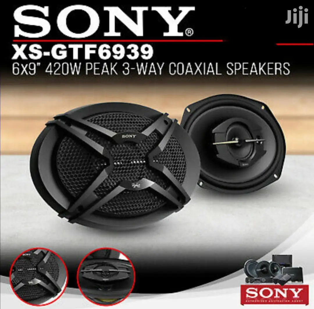 Sony 3 Way 6x9 Car Speakers 420W