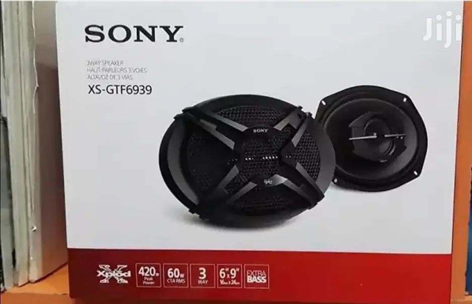 Sony 3 Way 6x9 Car Speakers 420W
