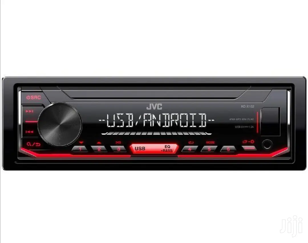 JVC Digital Media Receiver With Front USB AUX Car Radio