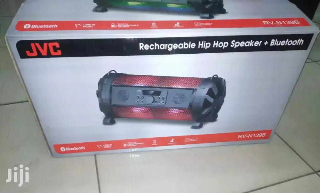 JVC Rechargeable Bluetooth Hip Hop Boom Blaster Speaker 600W