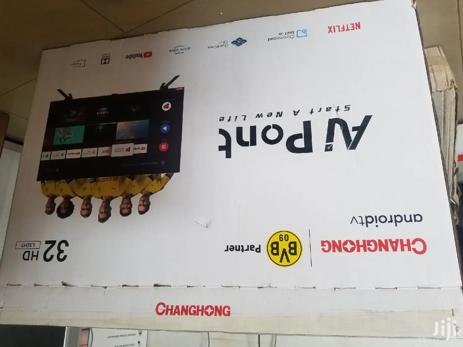 Changhong TV Flatscreen 32 Inches Smart Android