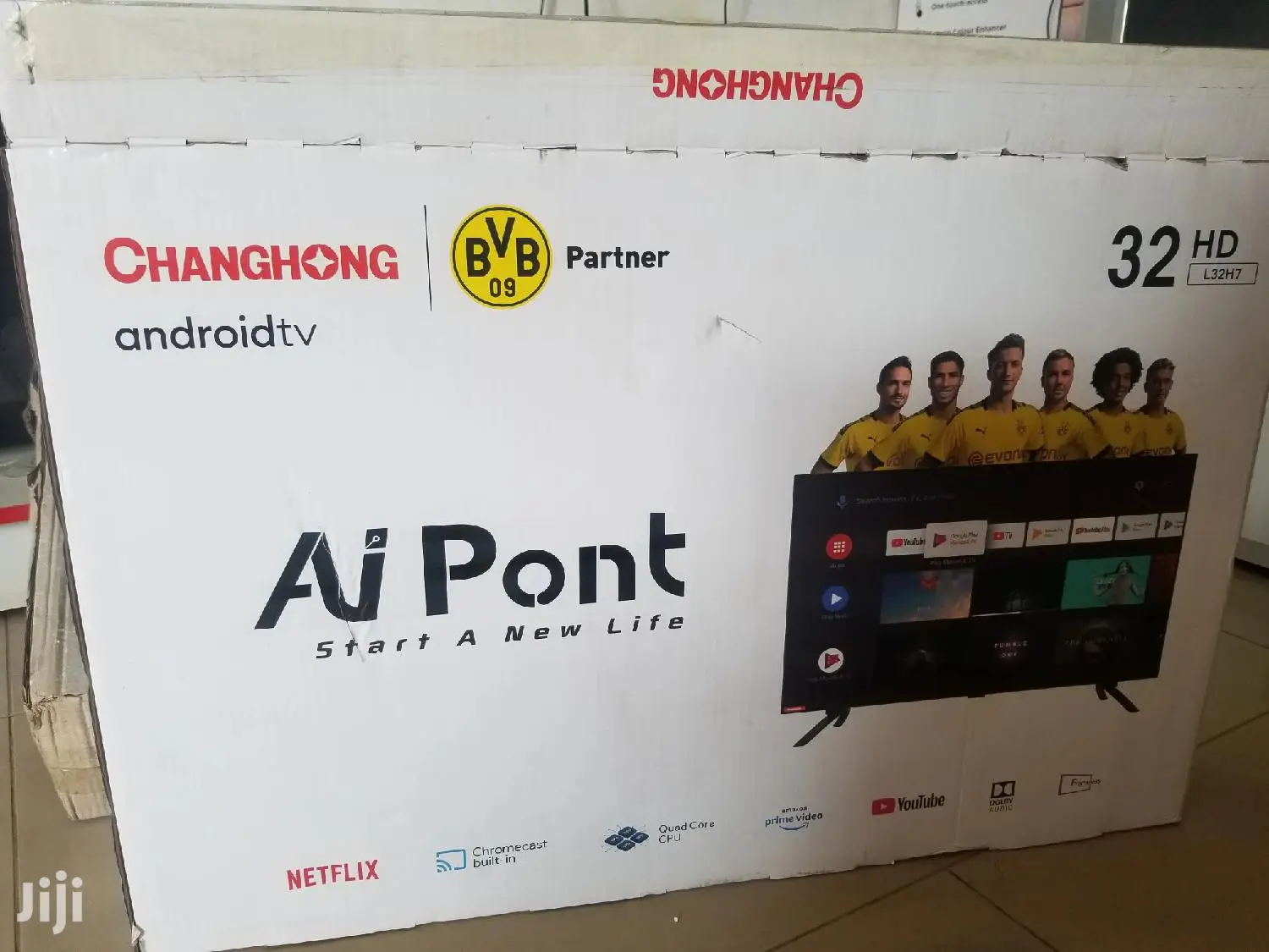 Changhong TV Flatscreen 32 Inches Smart Android