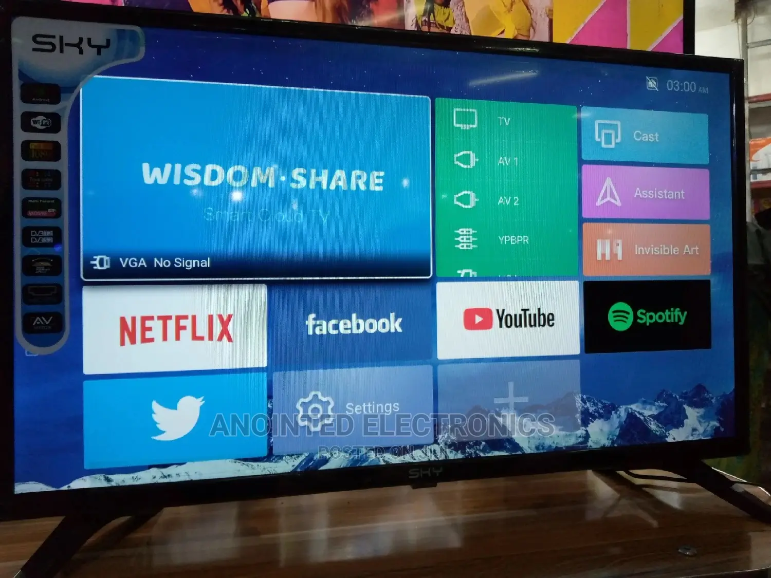 Tv Skyworthy 32 Inch Android and Digital