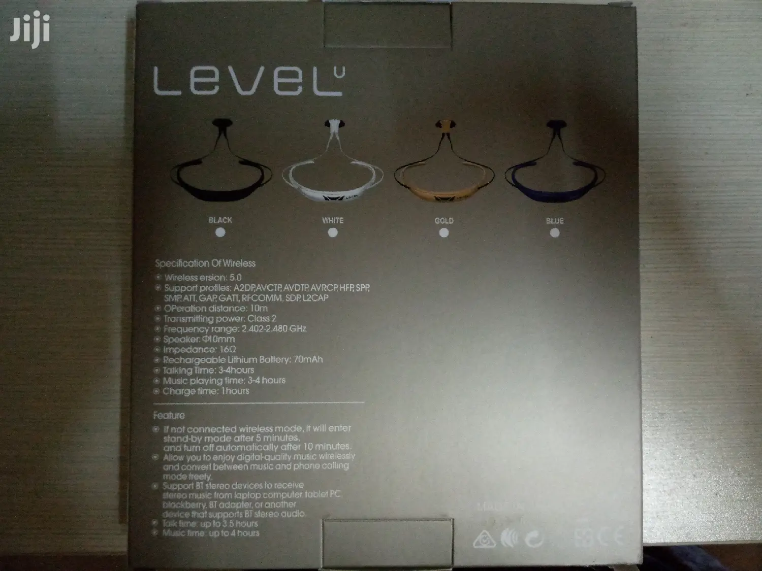 Level U Wireless Neck Organic Design