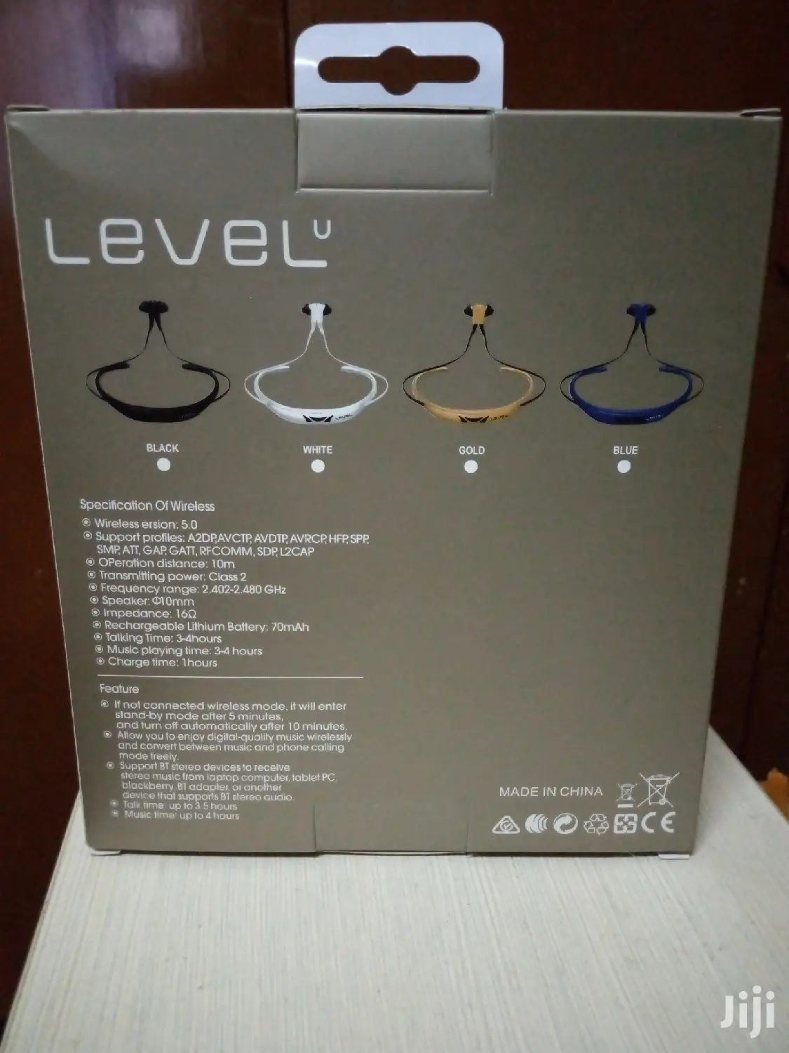 Level U Wireless Neck Organic Design