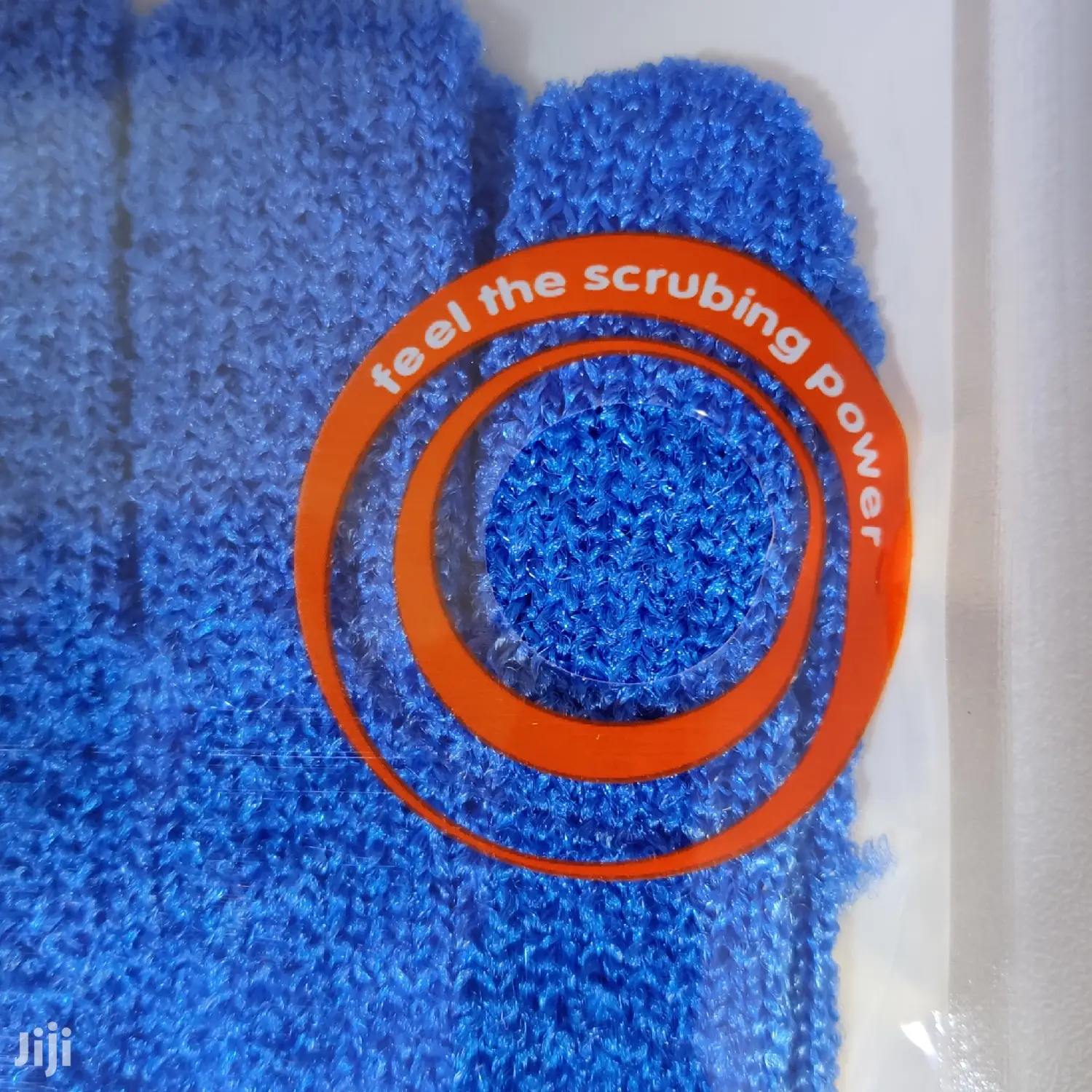 1pair Exfoliating Bath Glove Body Scrubbing Glove For Shower