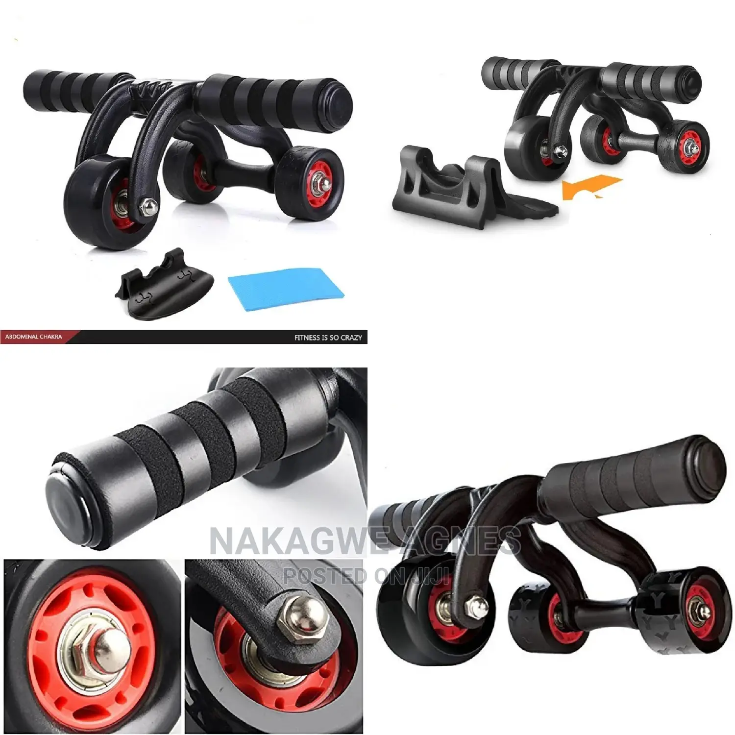 2in1 Abs Extreme Exercise Roller Wheel