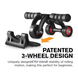 2in1 Abs Extreme Exercise Roller Wheel