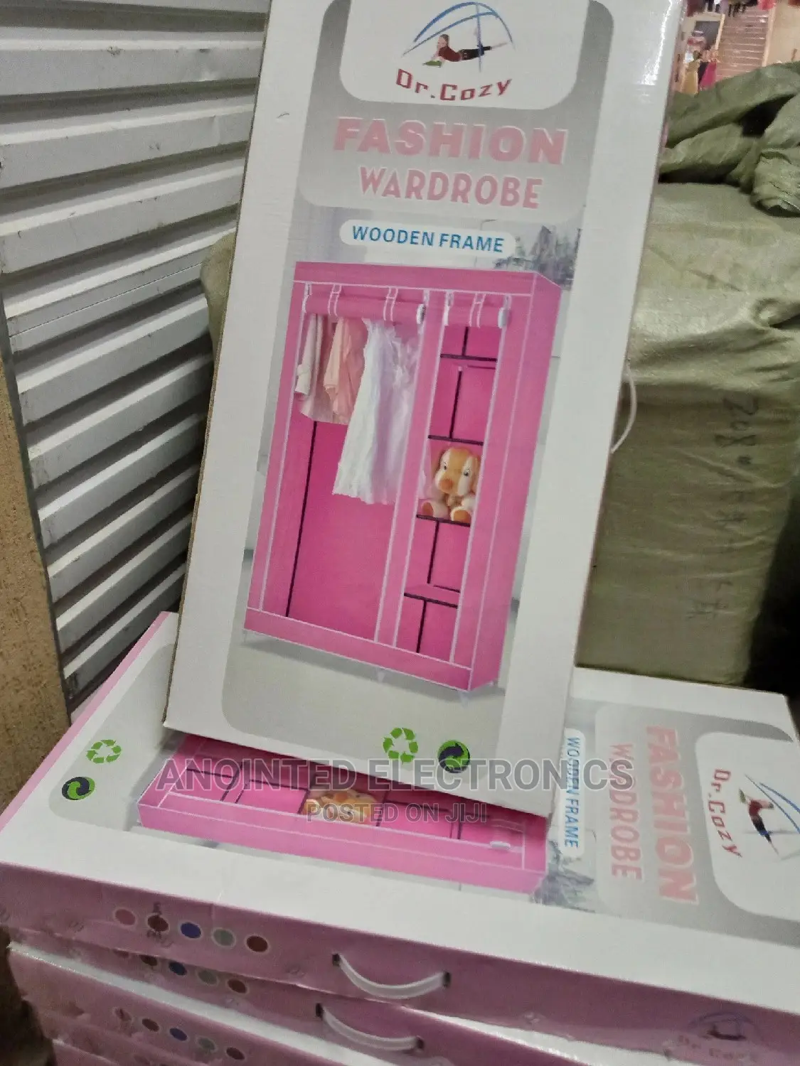 Wooden Closet Pink