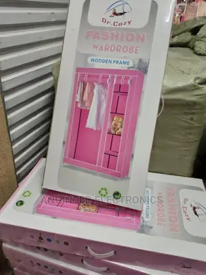 Wooden Closet Pink