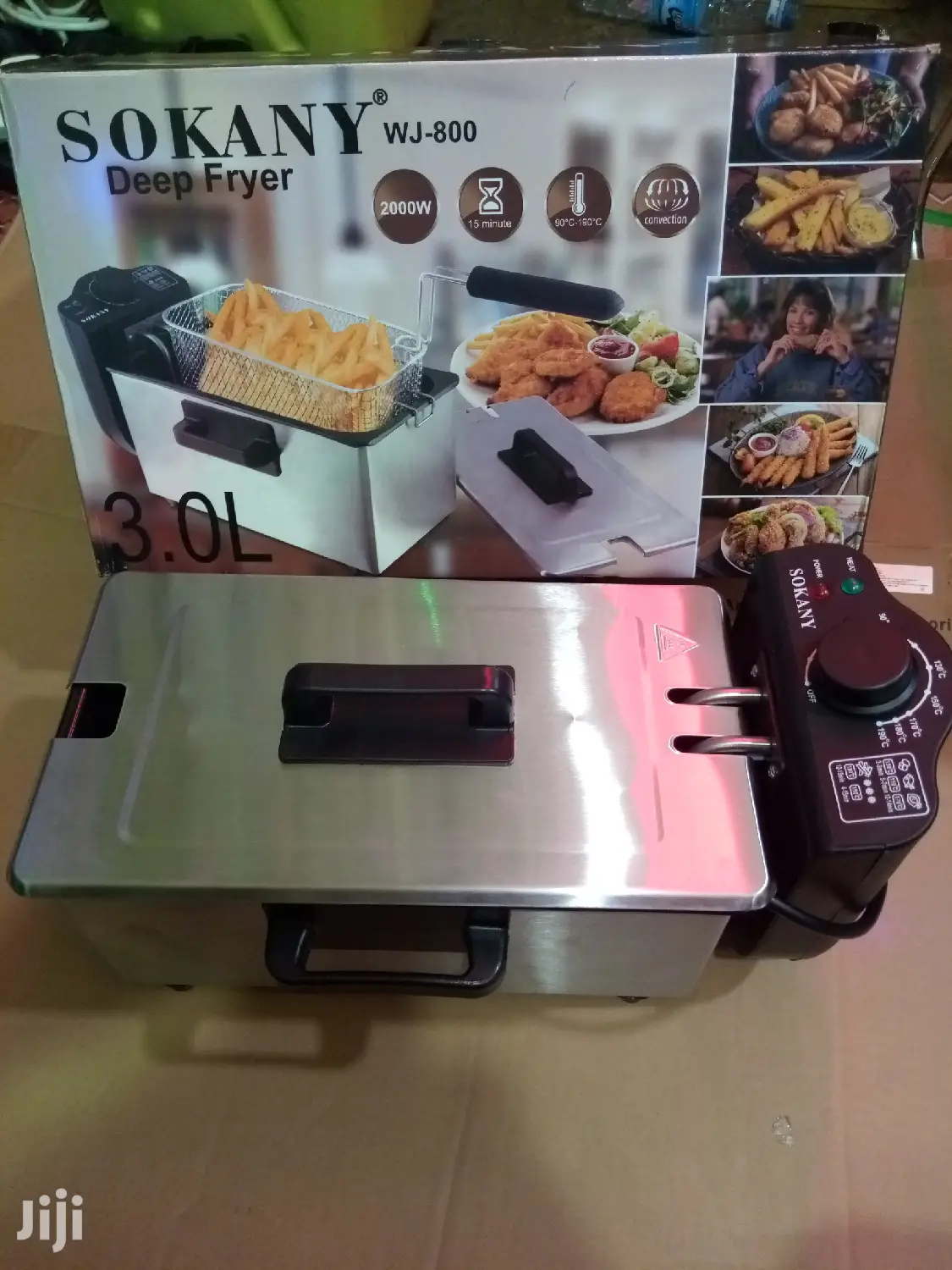 Sokany Deep Fryer in Kampala Kitchen Appliances, Goodwill Wholesalers