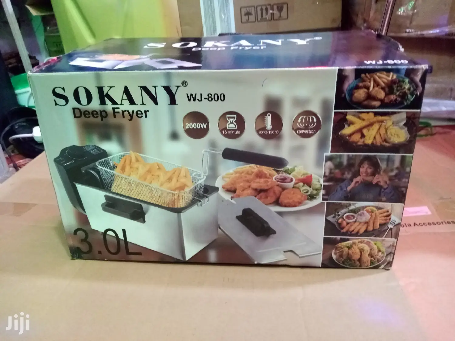 Sokany Deep Fryer in Kampala Kitchen Appliances, Goodwill Wholesalers