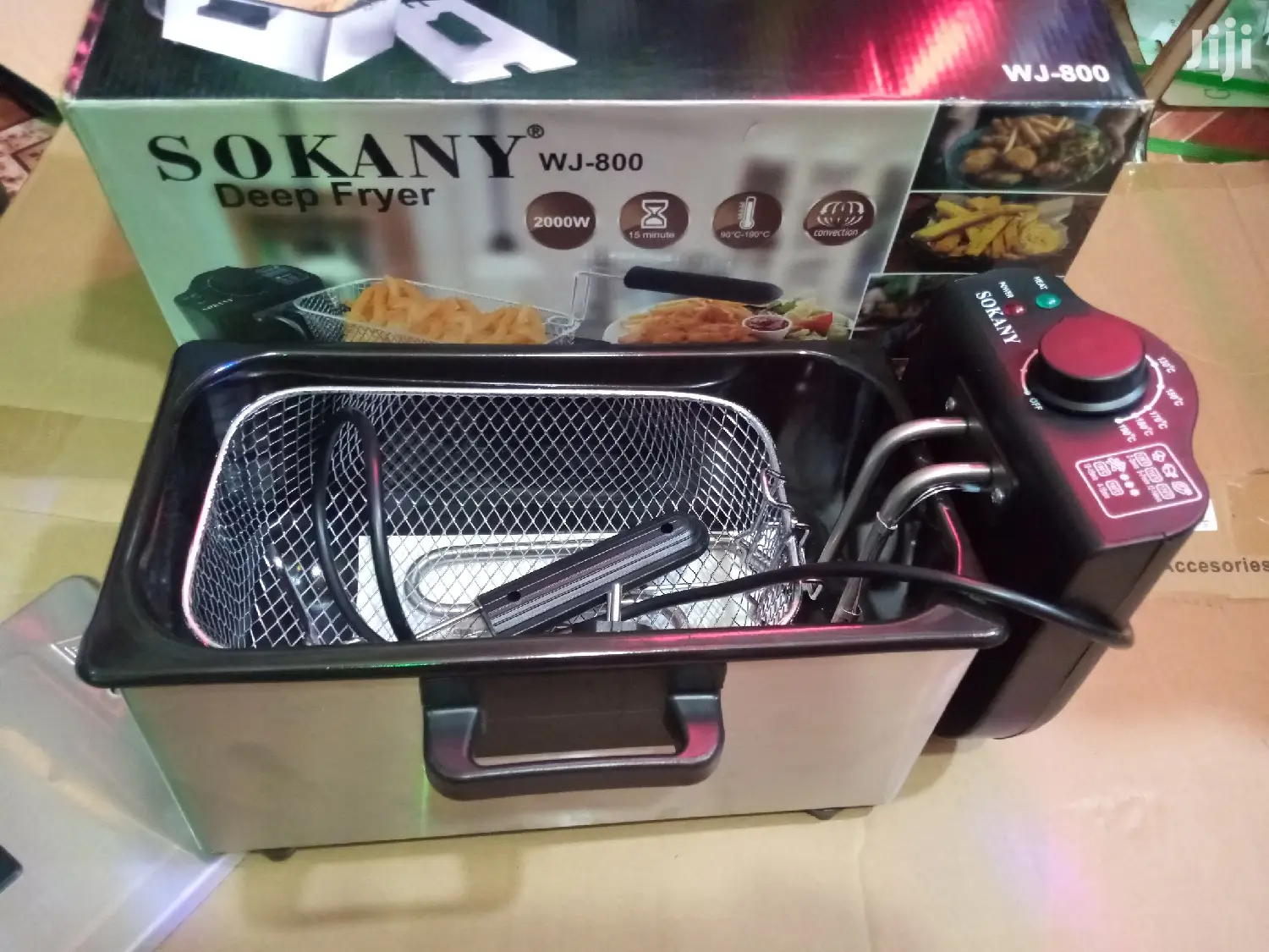 Sokany Deep Fryer in Kampala Kitchen Appliances, Goodwill Wholesalers