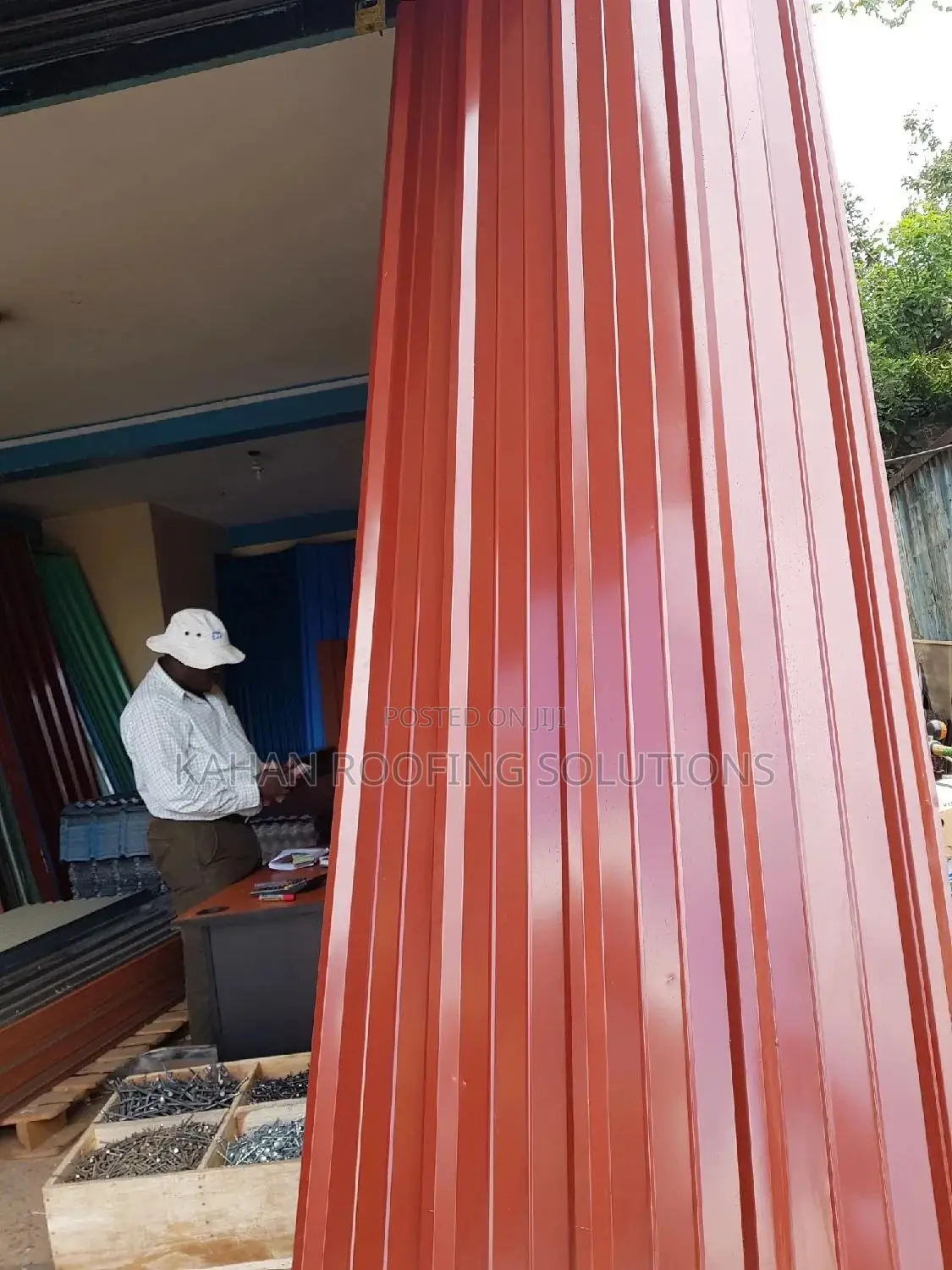 Super Eco Brick Red Iron Sheets Ironsheets