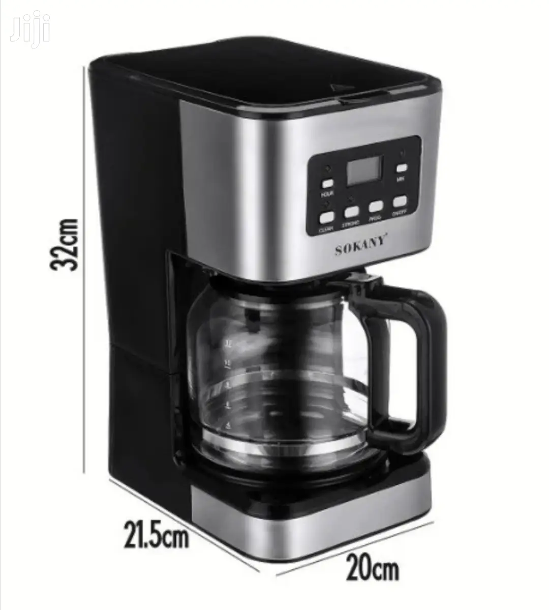 Sokany Stylish 1.5L Coffee Maker Machine 950W