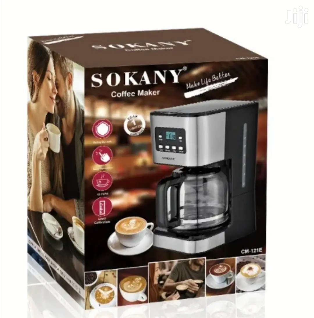 Sokany Stylish 1.5L Coffee Maker Machine 950W