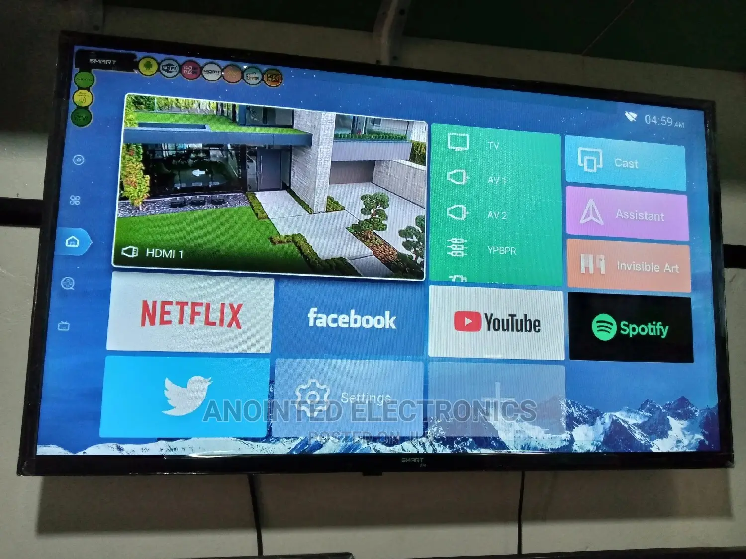 Tv Smart Plus Smart Tv Andriod and Its Digital