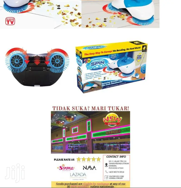 360 Magic Spin Broom