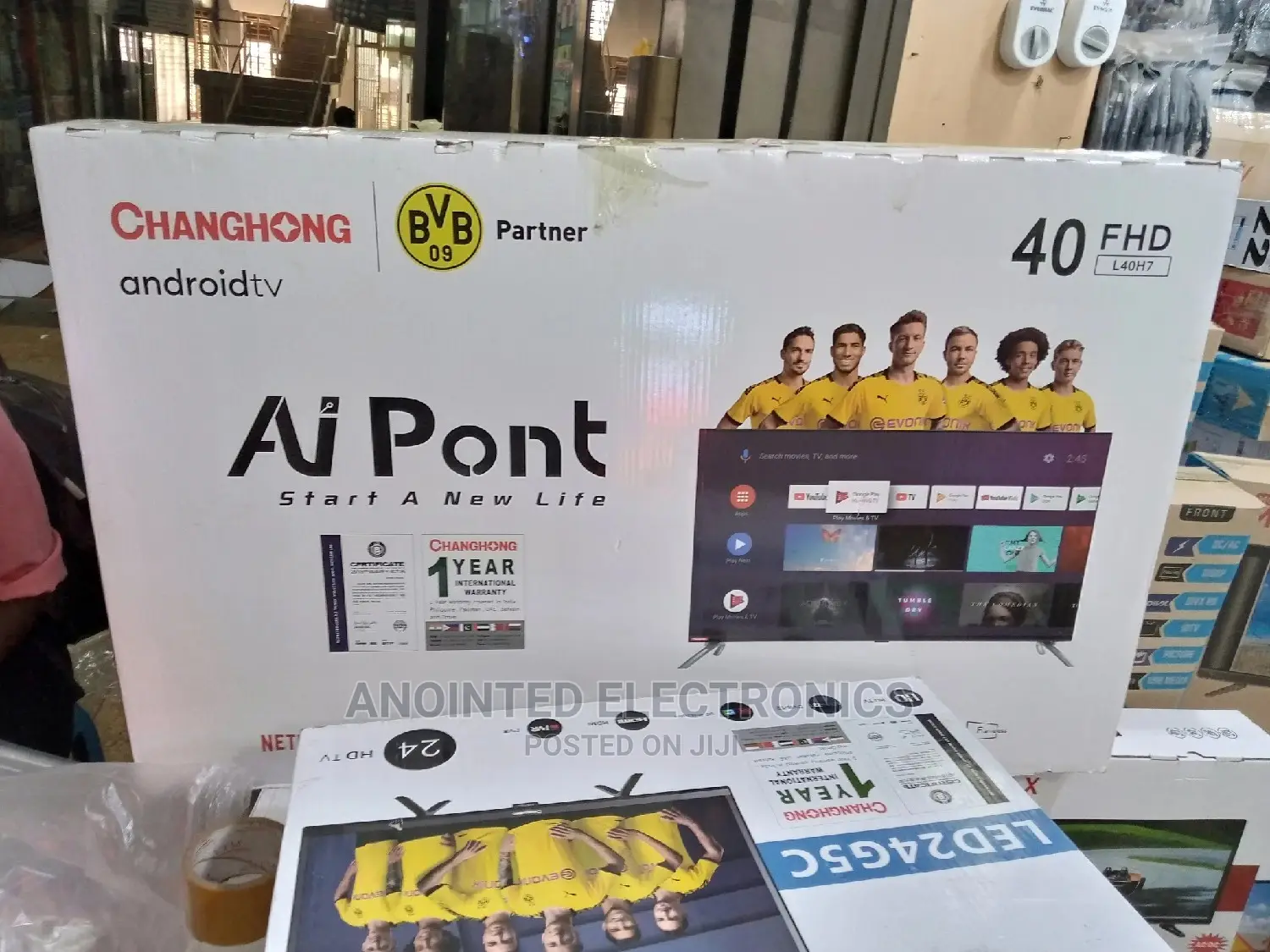 Changhong 40 Inches Smart Android and Its Free to Air