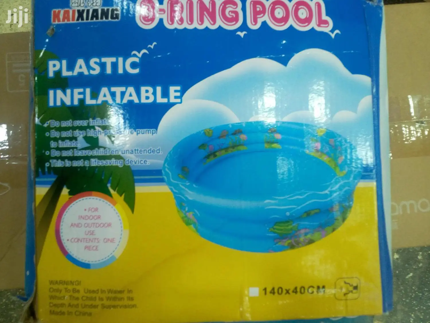 3 Rings Inflatable Children's Pool