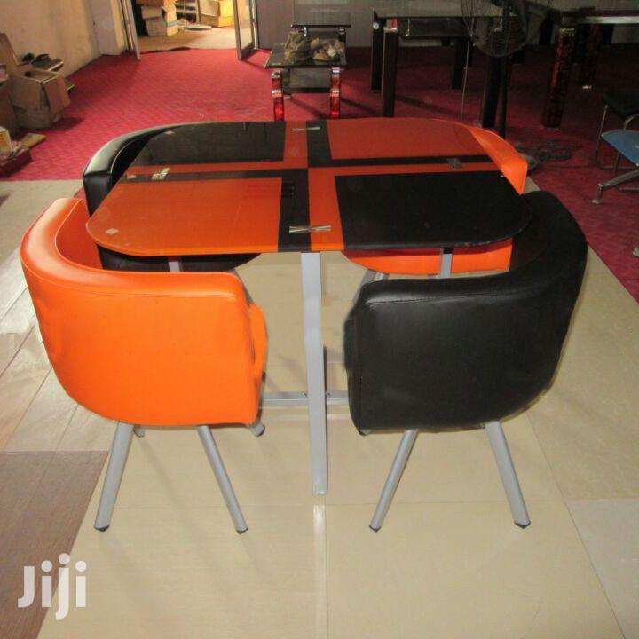 Red Table With 4seats
