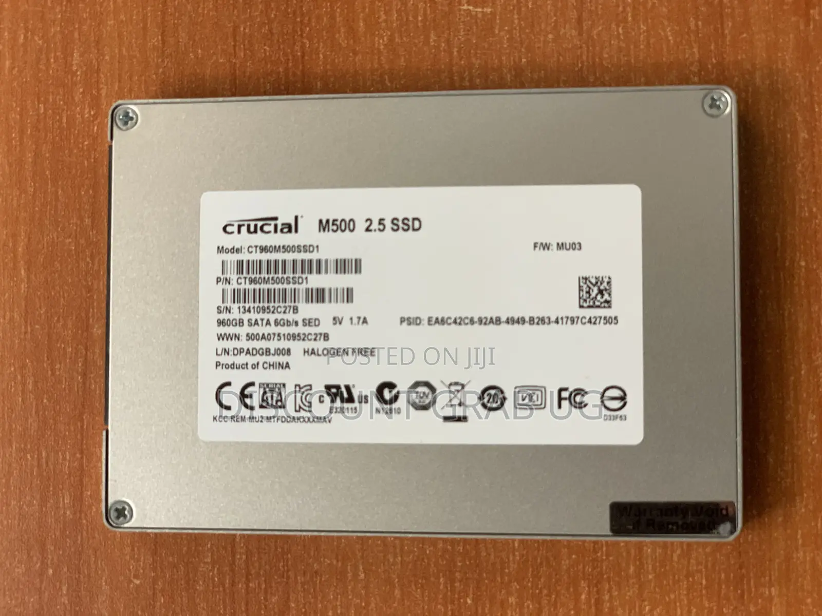 Crucial M500 Solid State Drive 1TB