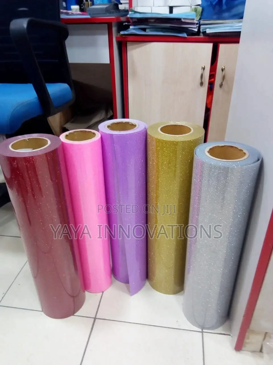 Glossy Gold And Silver Plottable Vinyl