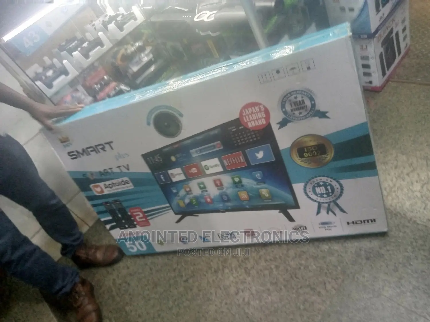 Tv 50inch Smart Plus Android Smart And Digital