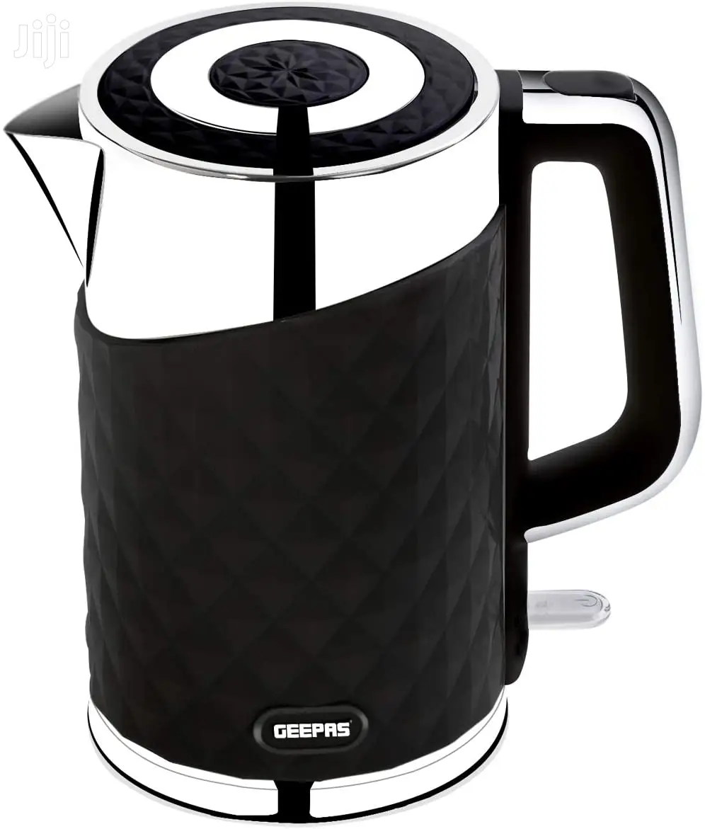 Geepas 1.7L Fast Boil Cordless Electric
Kettle 3000W