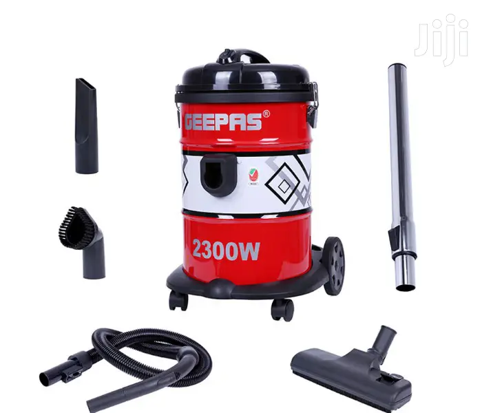 Geepas 21L 2-in-1 Blow And Dry Drum Vacuum Cleaner 2300W