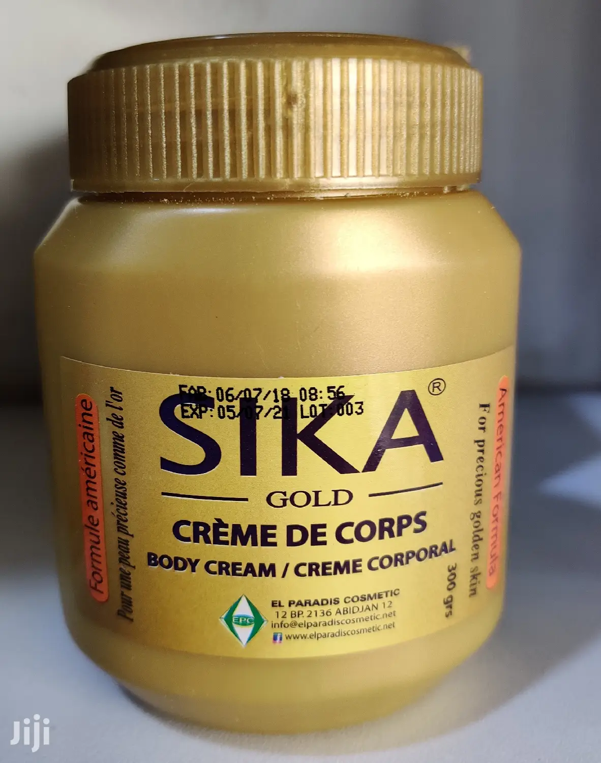 Sika Gold Unifying Complexion Body Cream