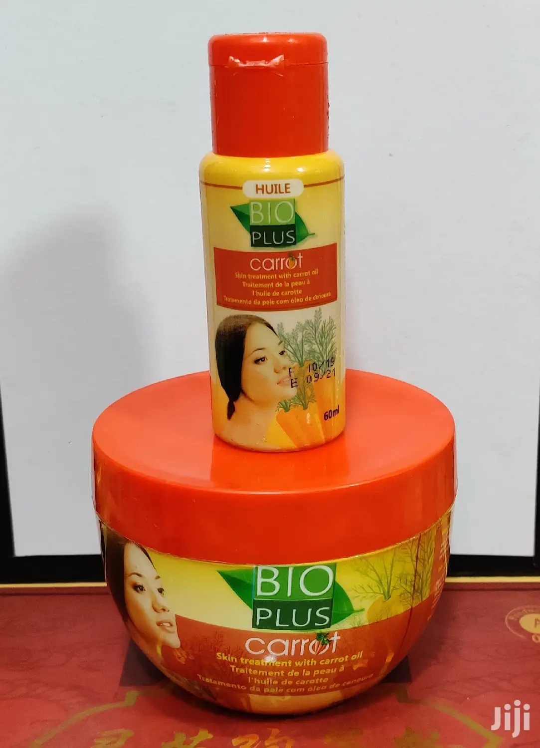 Bio Plus Skin Treatment Cream With Carrots Oil.