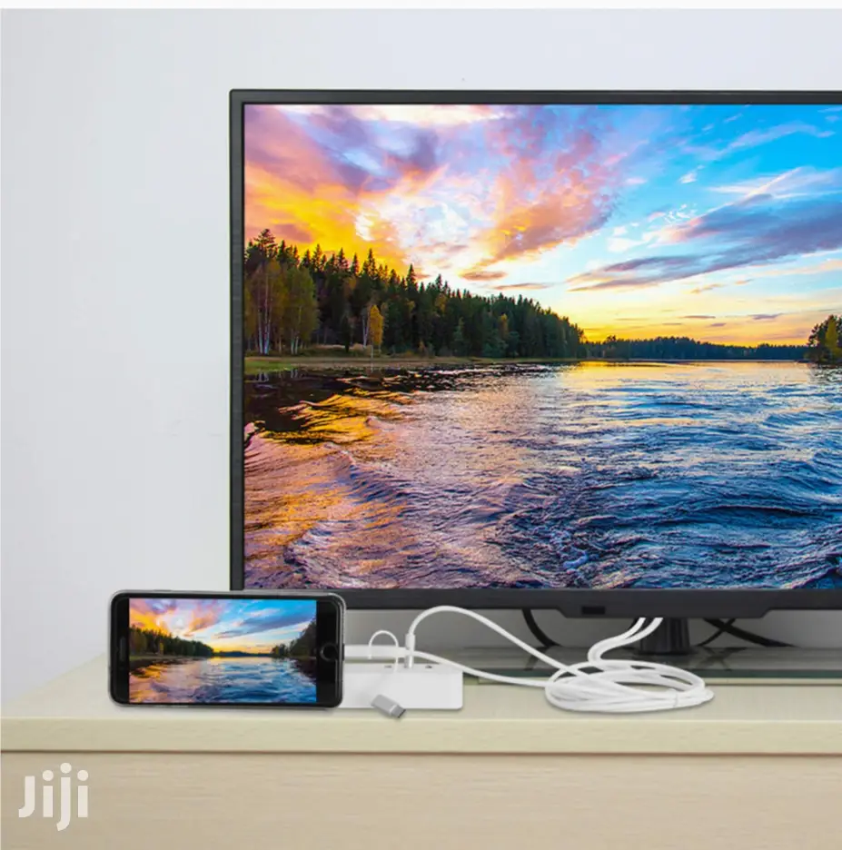 3 In 1 Phone To Hdmi Cable Mirroring Phone Screen To Tv