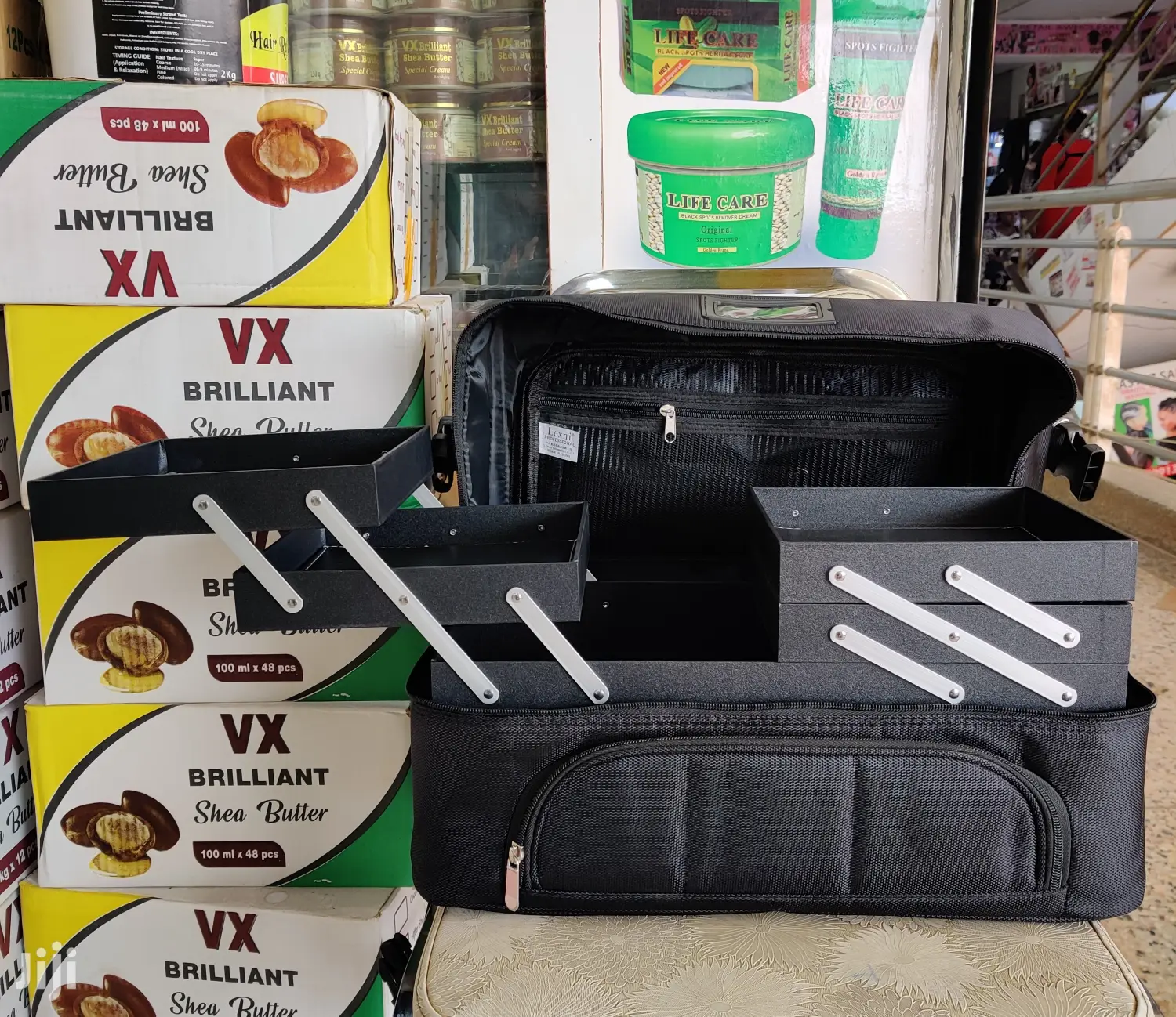 Makeup Box, Cosmetic Case Beauty Artist Travel Bag Storage