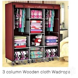3 Column Wooden Flame Cloth Wadrope