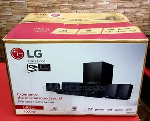 Photo - 5.1 Channel 1000 Watts LG Home Theater Builtin Bluetooth