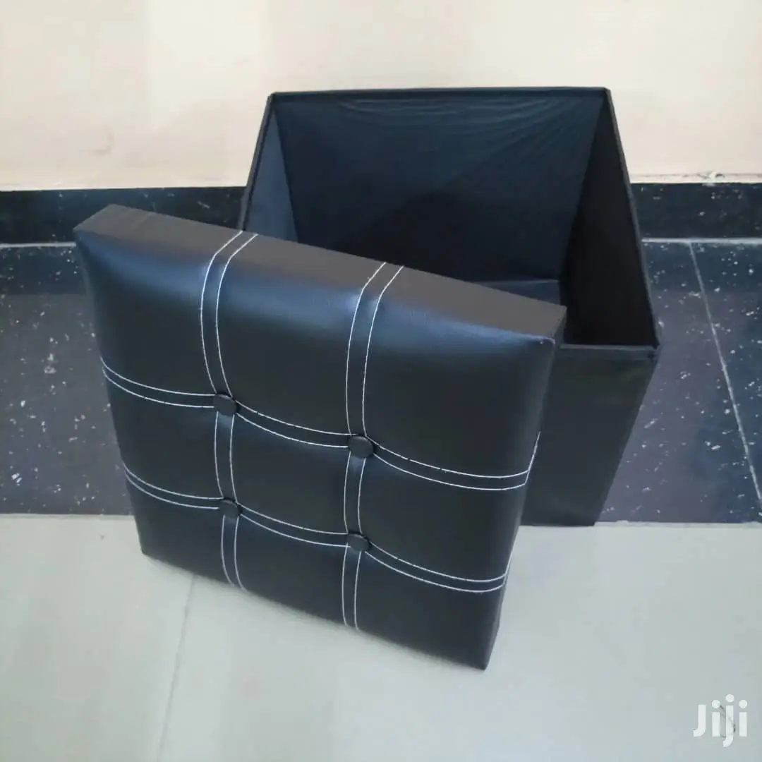 Foldable Ottoman Leather Seats
