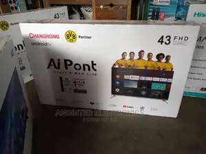 Changhong 43" Smart Andriod and Its Free to Air Decoder