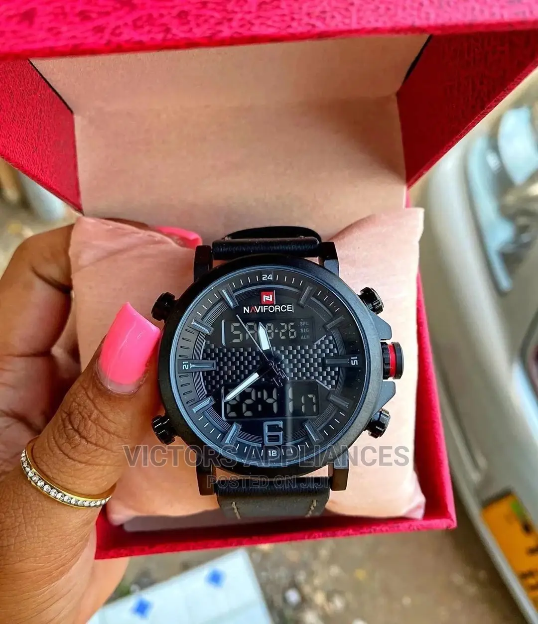 Naviforce Leather Watches