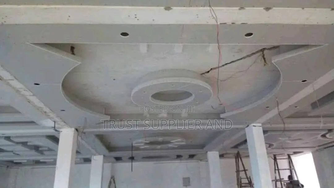 Gypsum Ceilings And Tv Unit