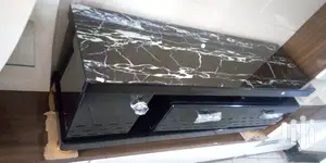 Wood And Glass Tv Stand Brand New