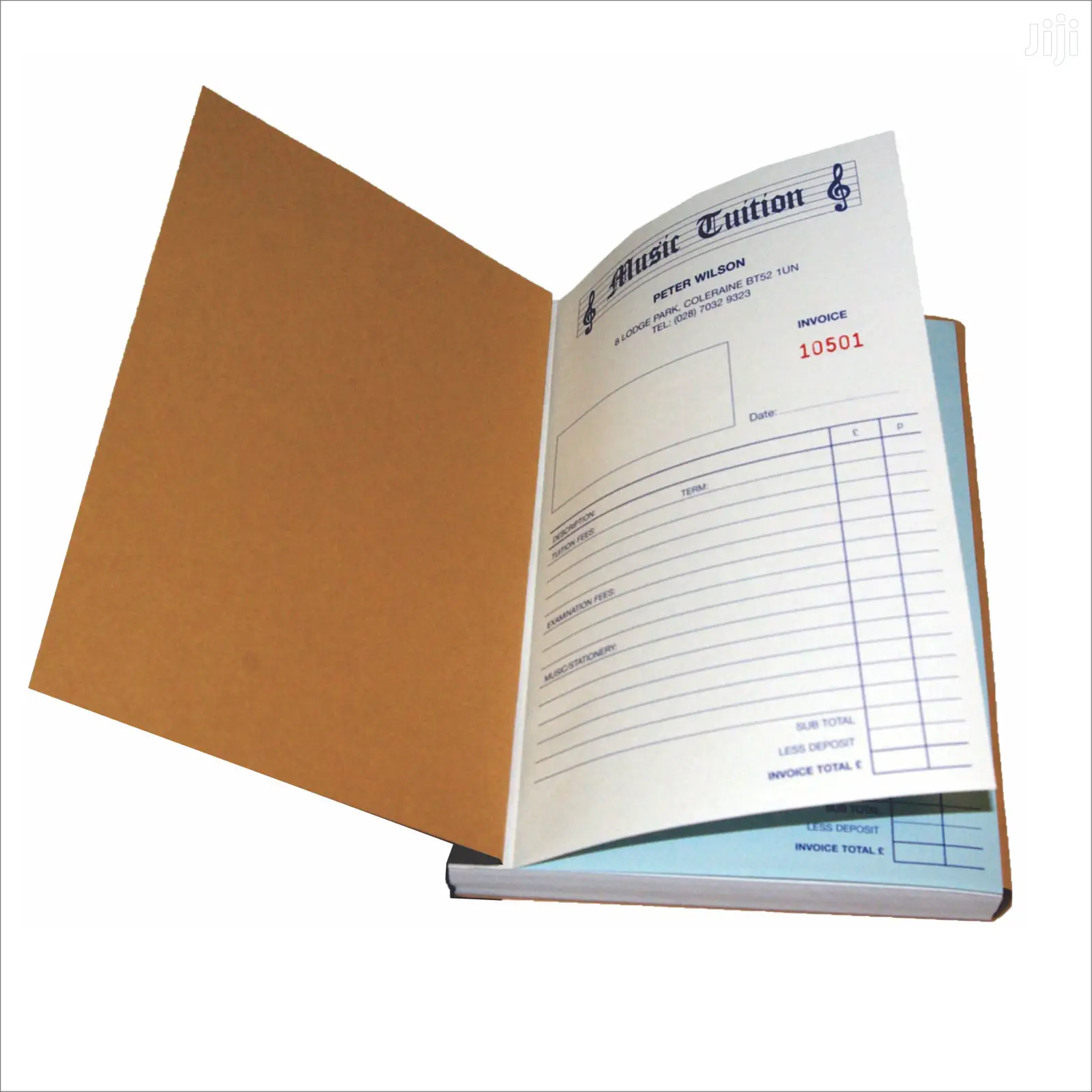 For Receipt Books, Business Cards and Branded Pens