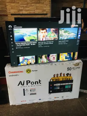 Photo - Changhong 50 Inch UHD 4K Smart TV Frameless