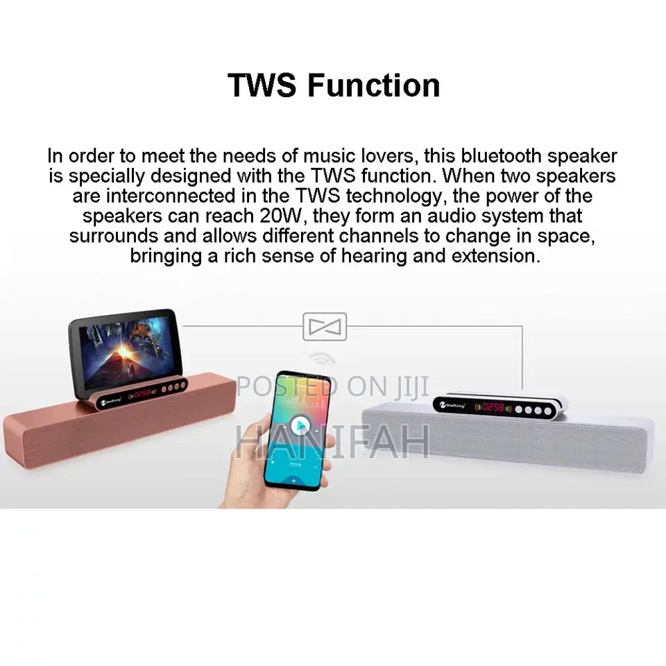 Sound Bar Bluetooth Speaker