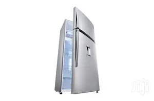 LG 437L Wifi Shiny Steel Freezer With Water Dispenser Fridge