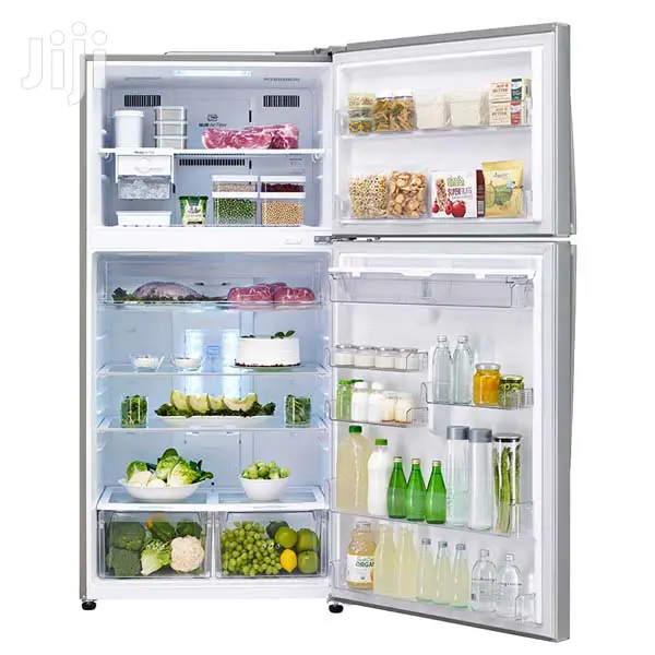 LG 437L Wifi Shiny Steel Freezer With Water Dispenser Fridge