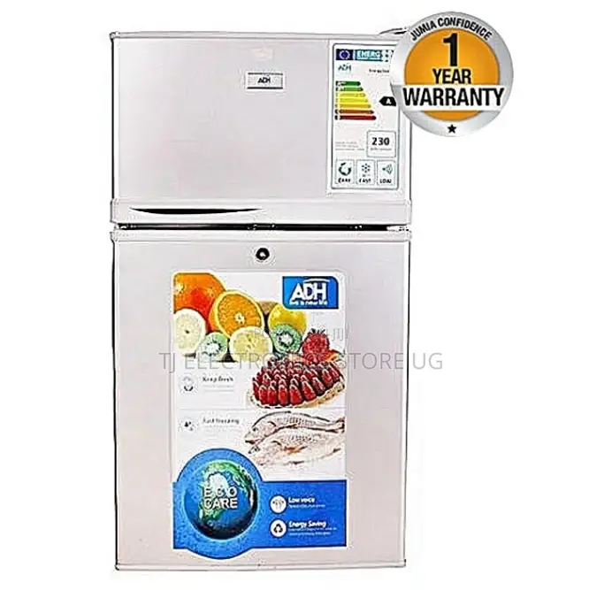 ADH – 98 Liters Double Door Refrigerator – Silver