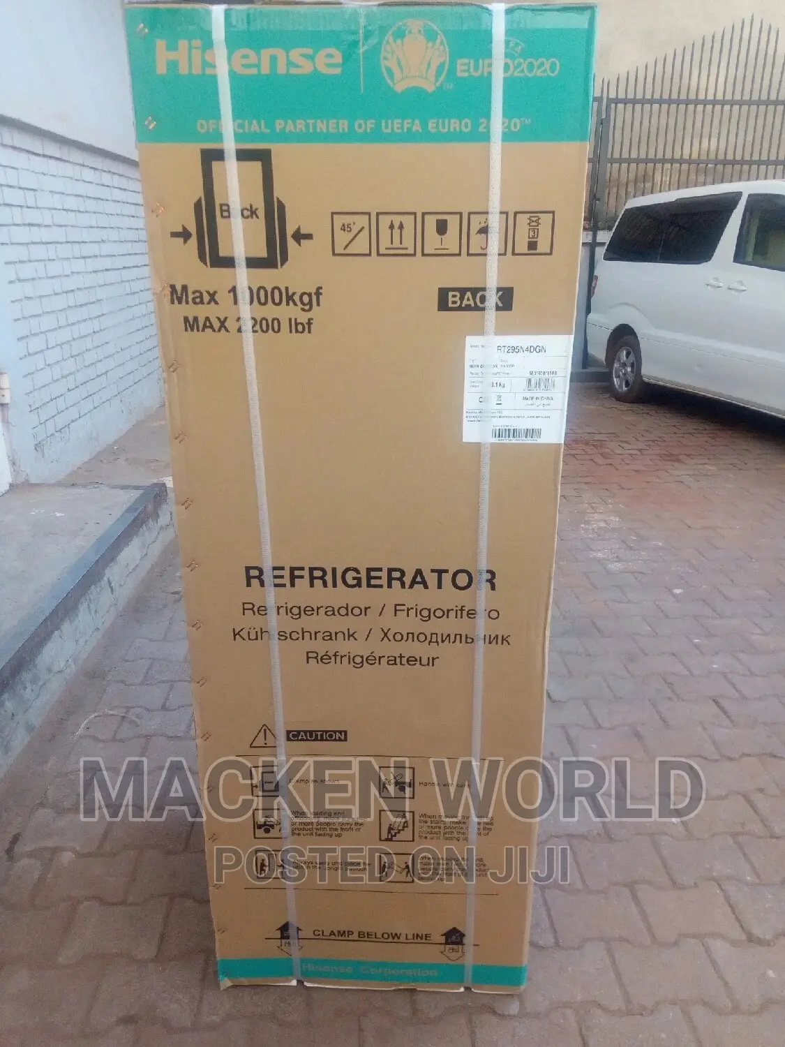 295ltrs Hisense Double Door Fridge New
