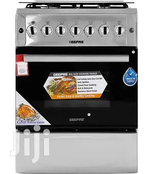 Geepas 4 Burner With Safety Grill Rotisserie Gas
Cooker