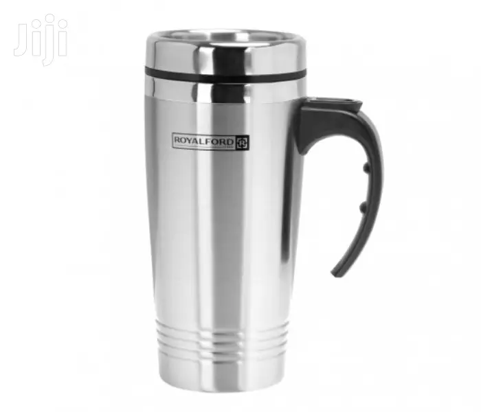 Royalford Steel Leak-Proof Travel Double Wall Mug
420ml